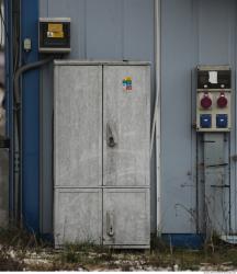 Photo Textures of Container Industrial Building